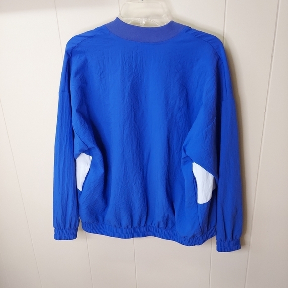 Vintage USA Sports Club Wind Jacket Adult Size Medium Track Windbreaker Zip 90s - Picture 6 of 15